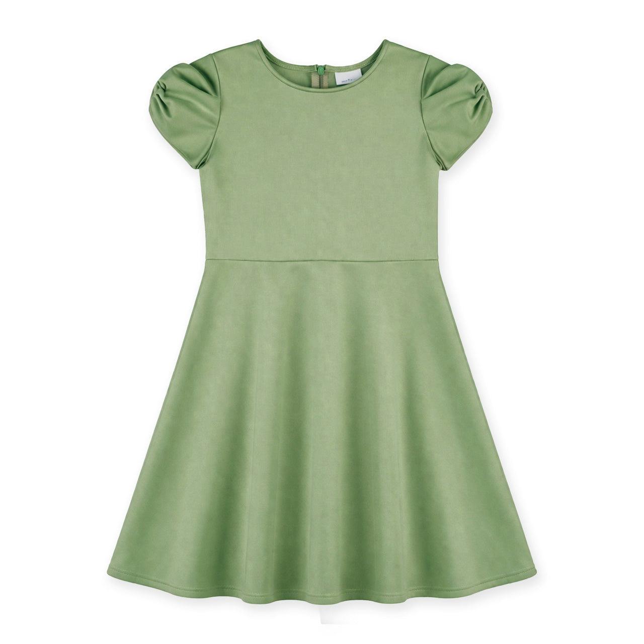 Scuba Knit Dress with Bow