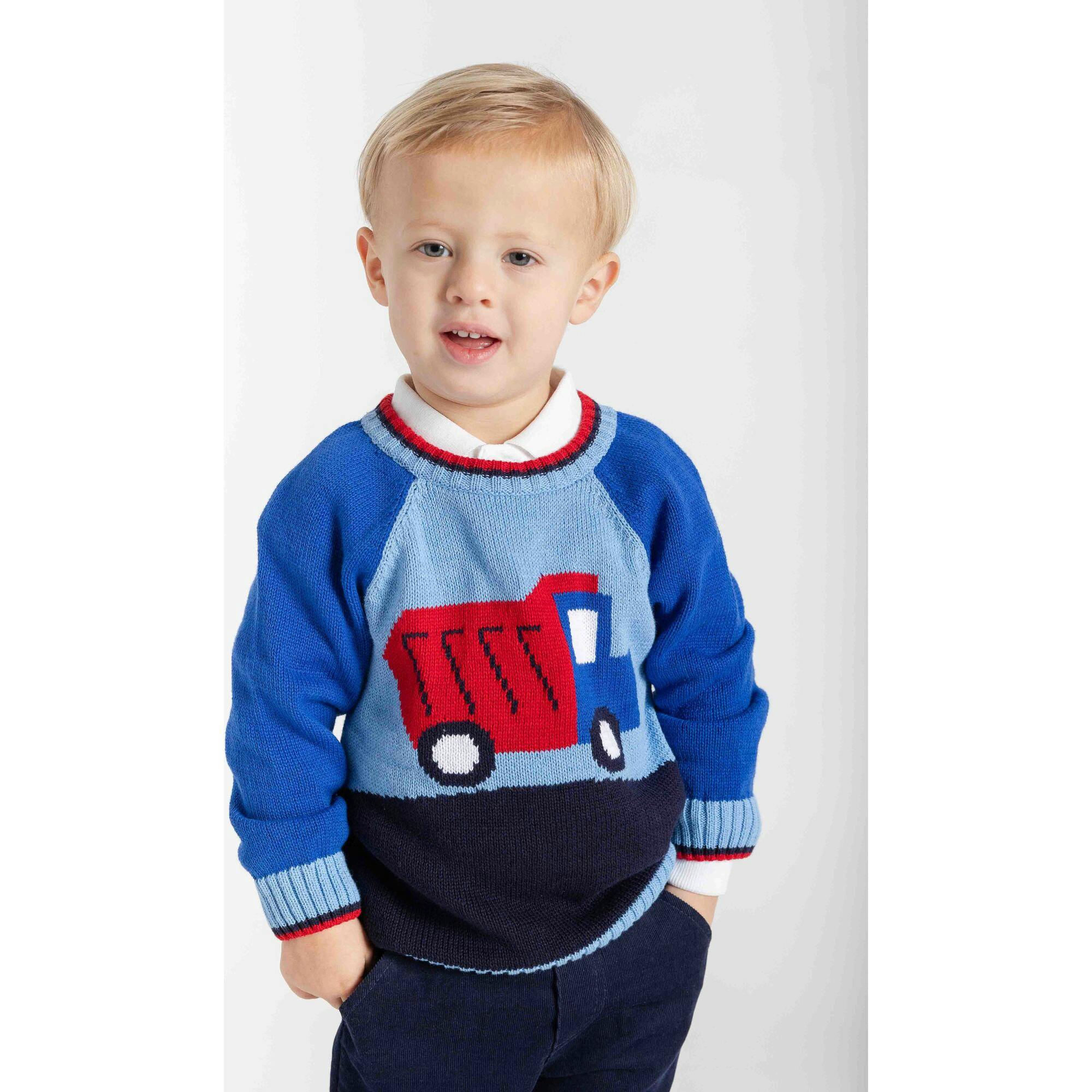 Sweater With Dump Truck