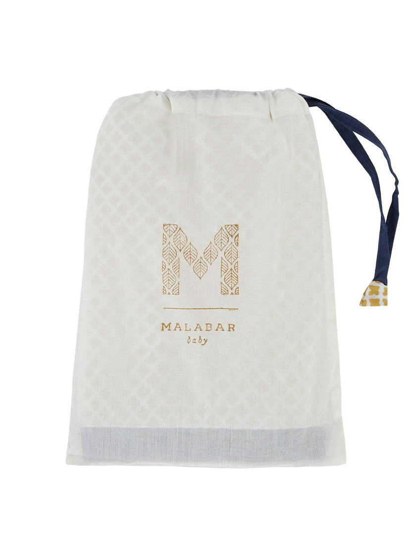 Block-Printed Receiving Dohar Blanket
