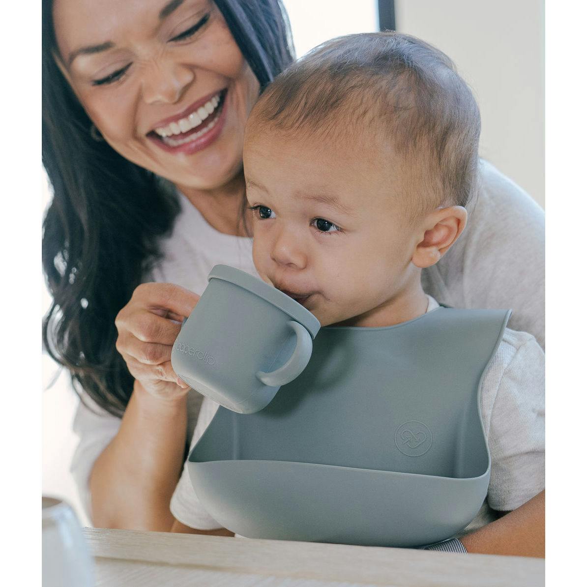 Silicone Catch-All Pocket Bib