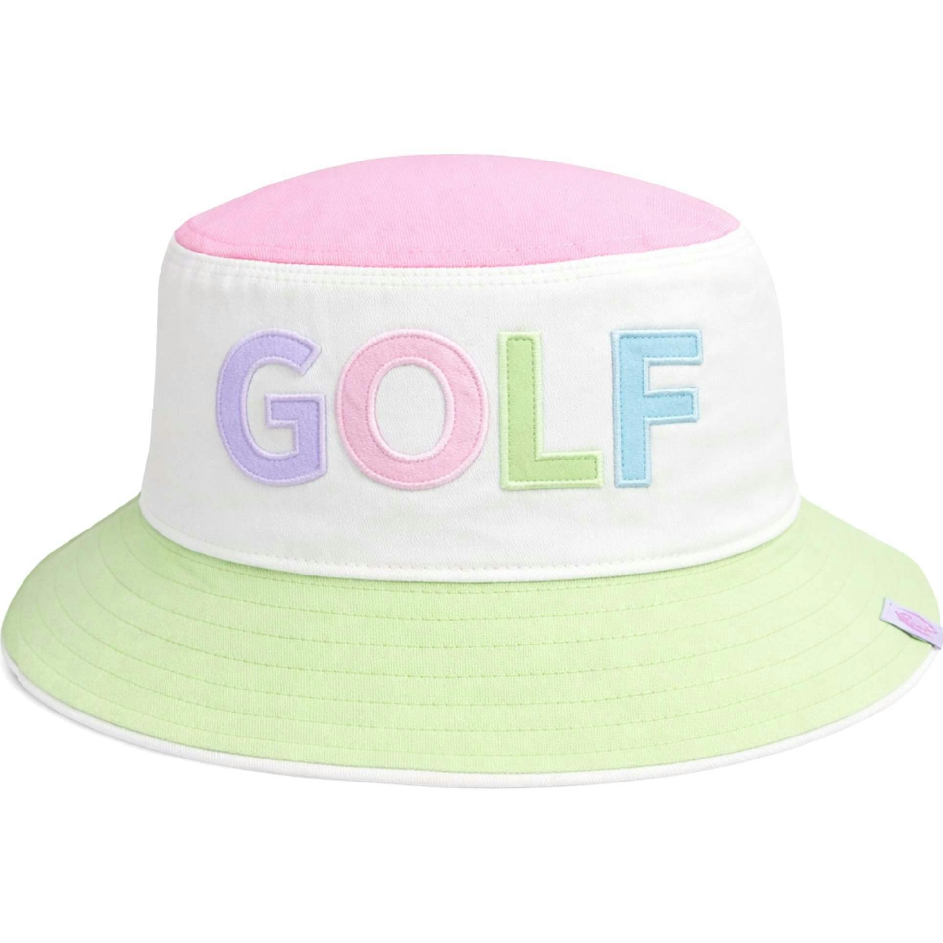 Rainbow Golf Bucket Hat
