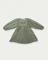 Belle Dress - Sage Green