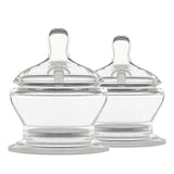 PopYum Stage 2 Medium Flow Nipple, 2-Pack