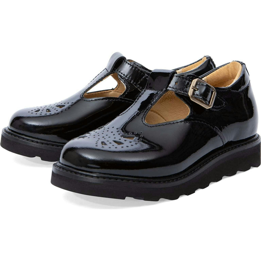 Rosie T-Bar Back to School Shoe, Black