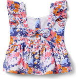 Floral Peplum Top