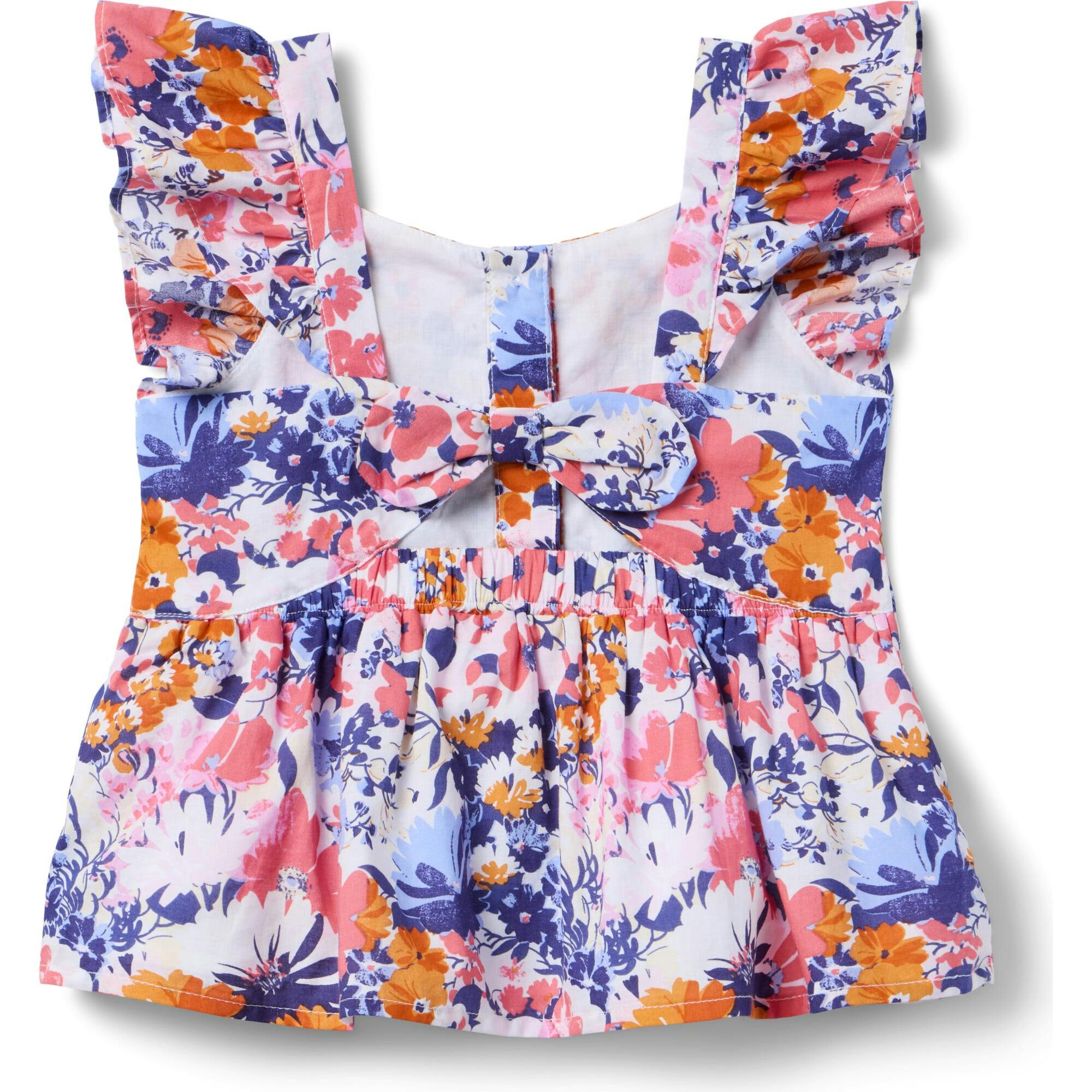 Floral Peplum Top