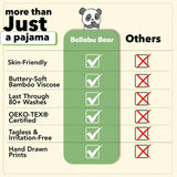 Capybara Boba Bamboo Convertible Footie
