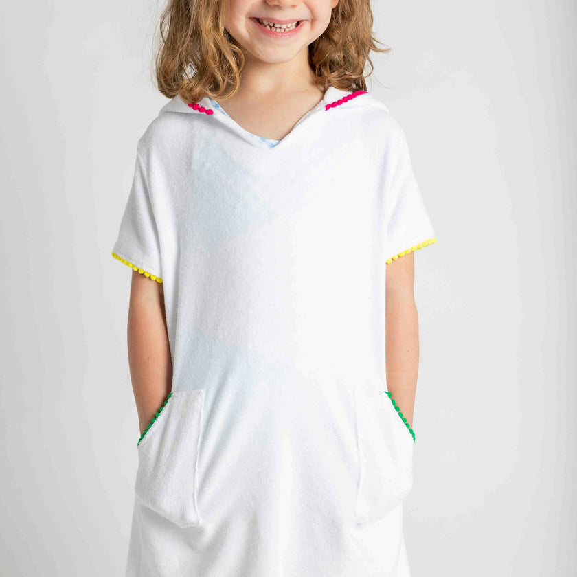 Terry Coverup With Pom Poms
