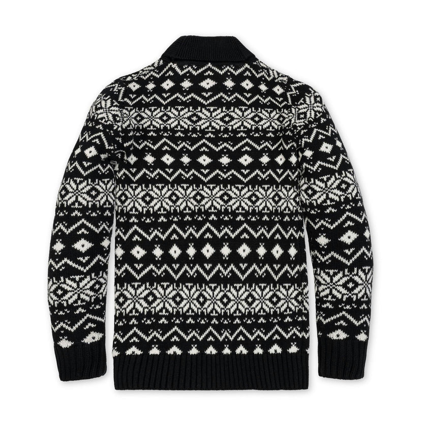 Organic Shawl Collar Sweater