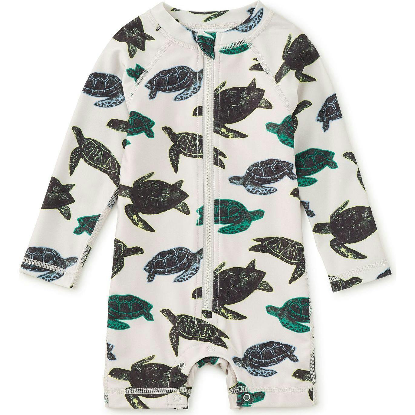 Rash Guard Baby Swimsuit, Blue
