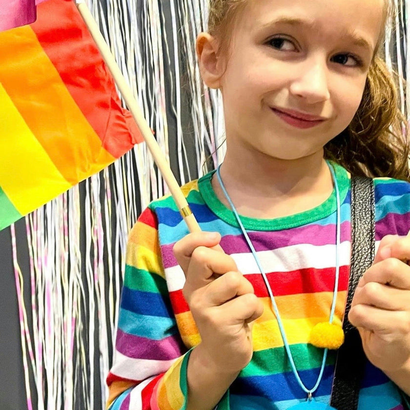 RAINBOWS ARE AWESOME NECKLACE