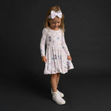 Posh Spooks Ruffled Twirl Dress