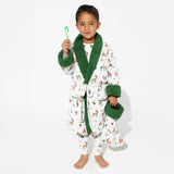 Santa's Workshop Bamboo Sherpa Stocking
