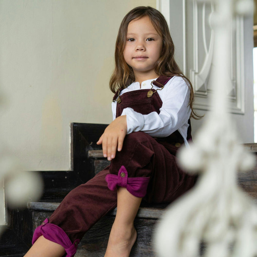 Elderberry Corduroy Overalls
