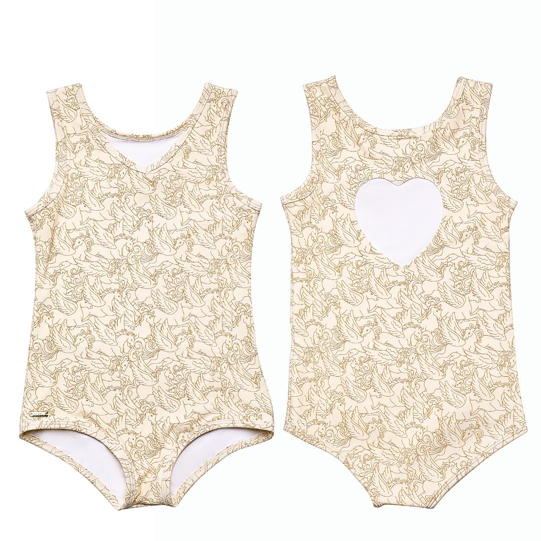 Sweetheart 1 Piece Swimsuit | UPF + Recycled - Pegasus