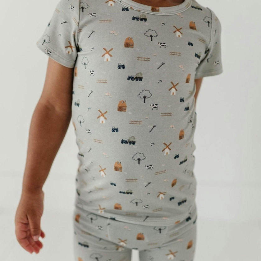 Short Sleeve Lounge Set