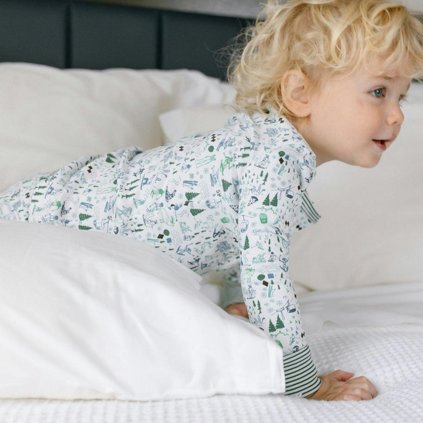Après Ski Two Piece Kids Pajamas