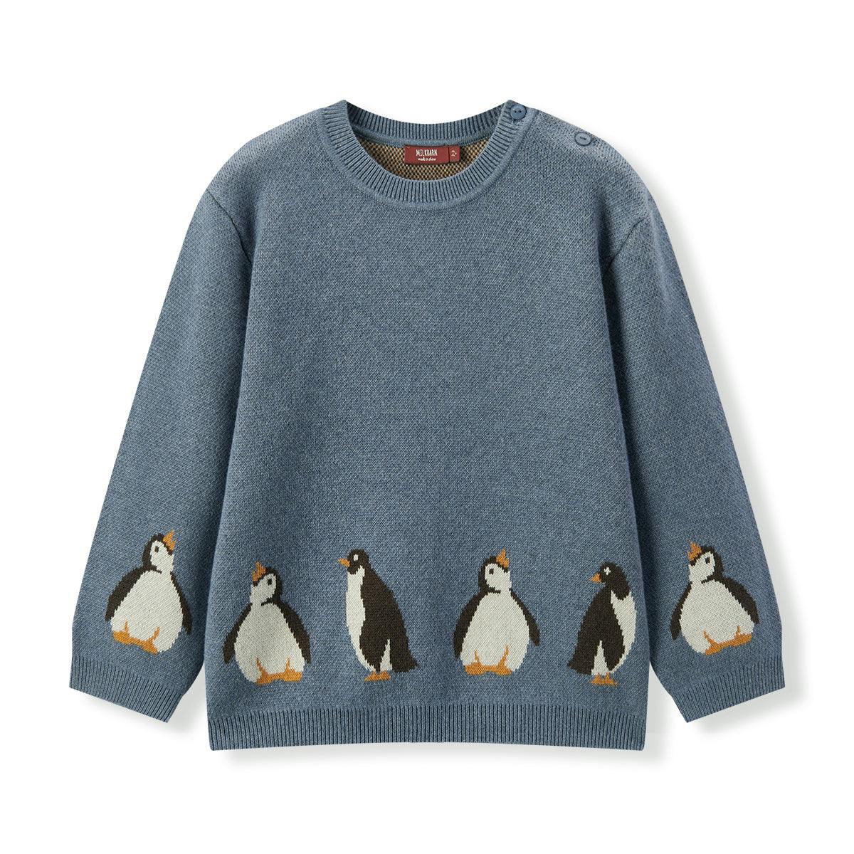 Family Knitted Birdseye Jacquard Sweater