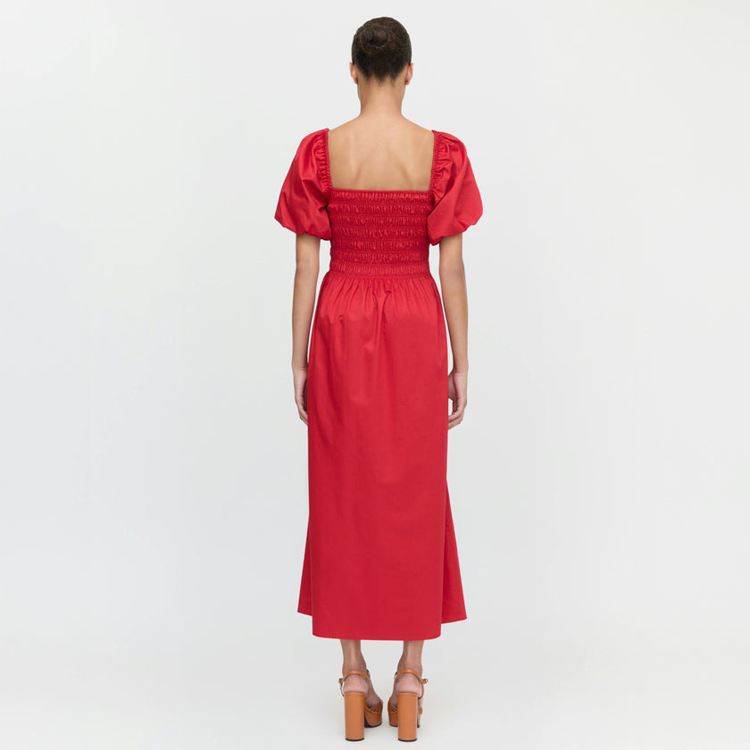 The Julia Dress - Carmine Red