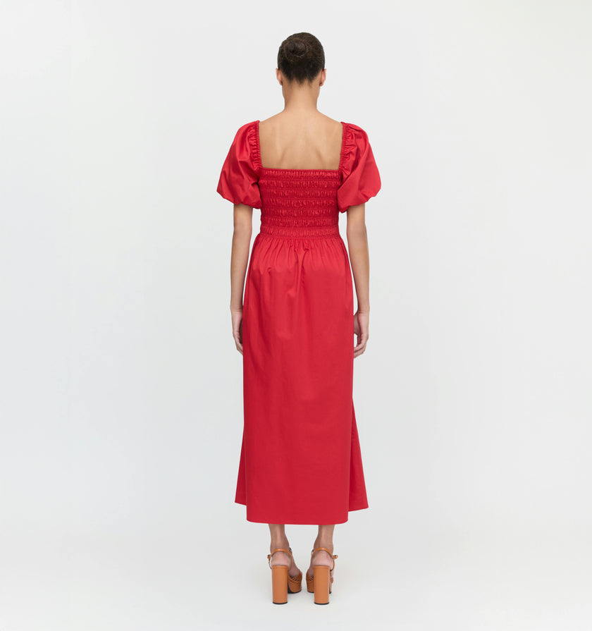 The Julia Dress - Carmine Red
