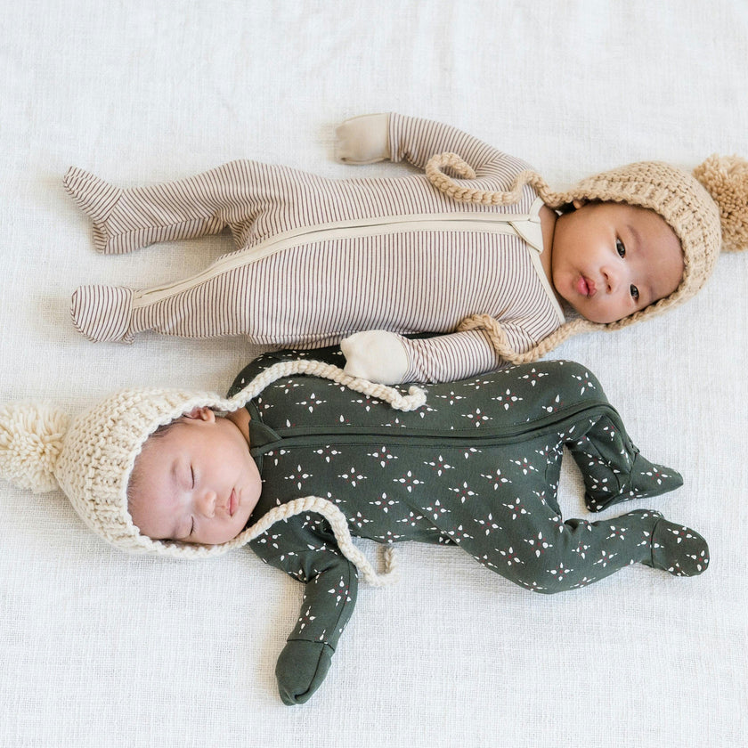 Peyton Zipper Sleeper Starlight / Pine
