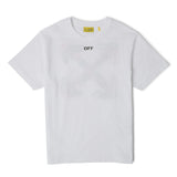 White Arrow Acrylic T‑Shirt