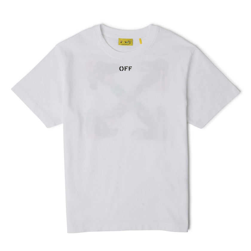 White Arrow Acrylic T‑Shirt