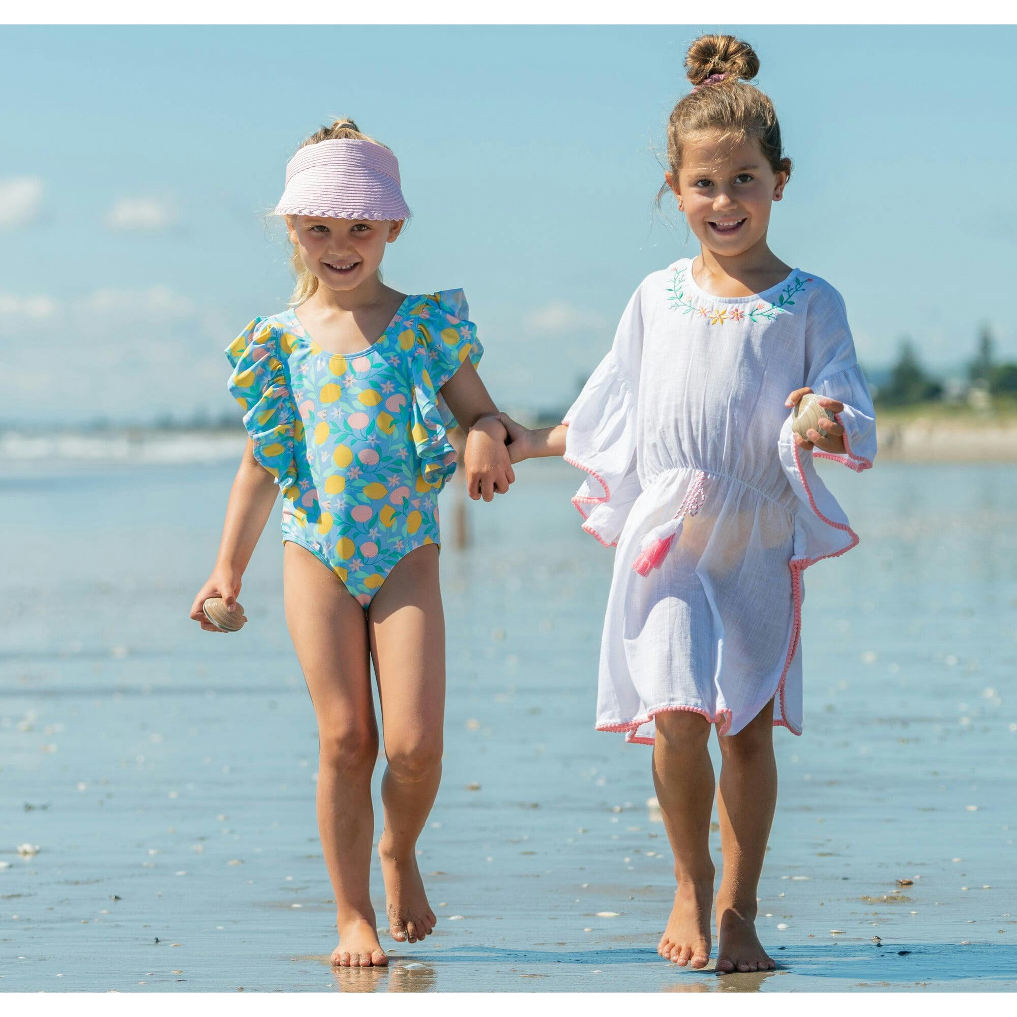 Lemon Drops Wide Frill Swimsuit