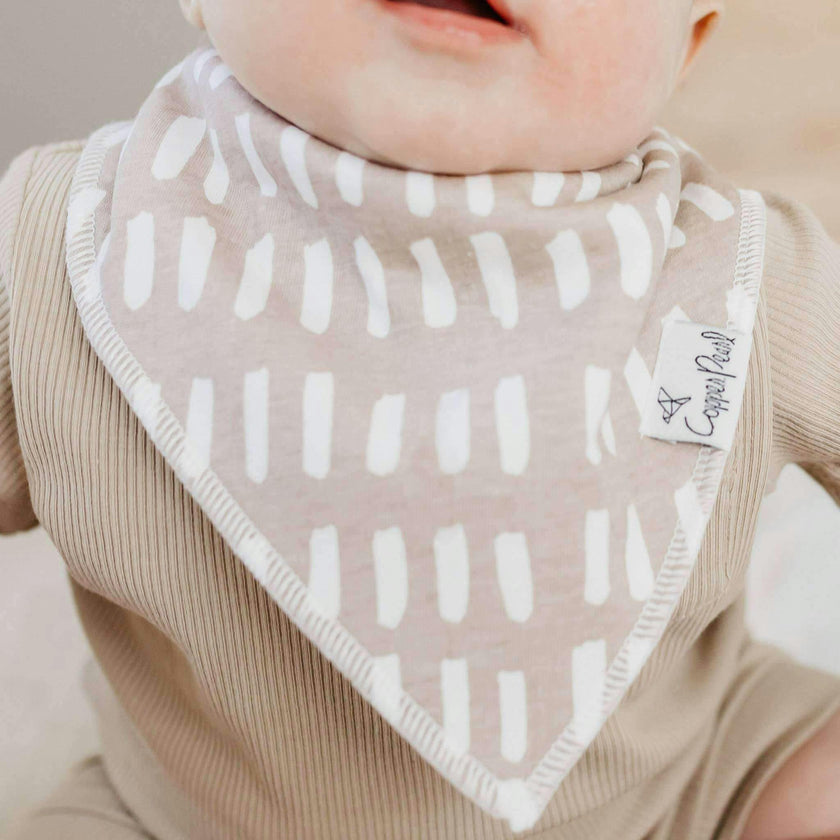 4 Pack Baby Bandana Bibs - Bliss
