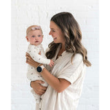 Kit Ribbed Zipper Sleeper