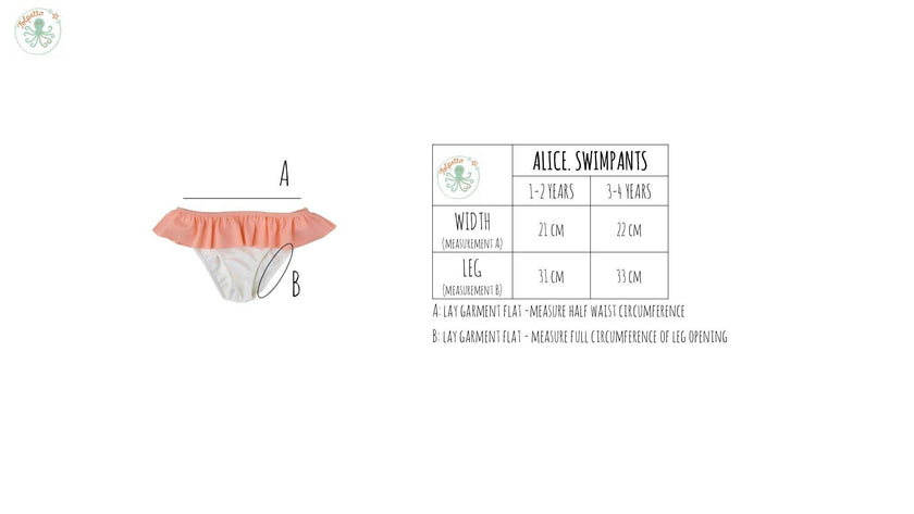 Alice swim pants - Peachpink