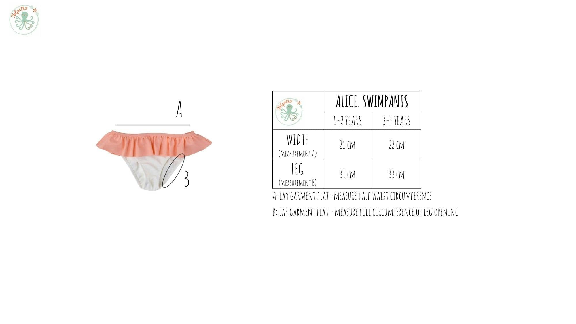 Alice swim pants - Peachpink