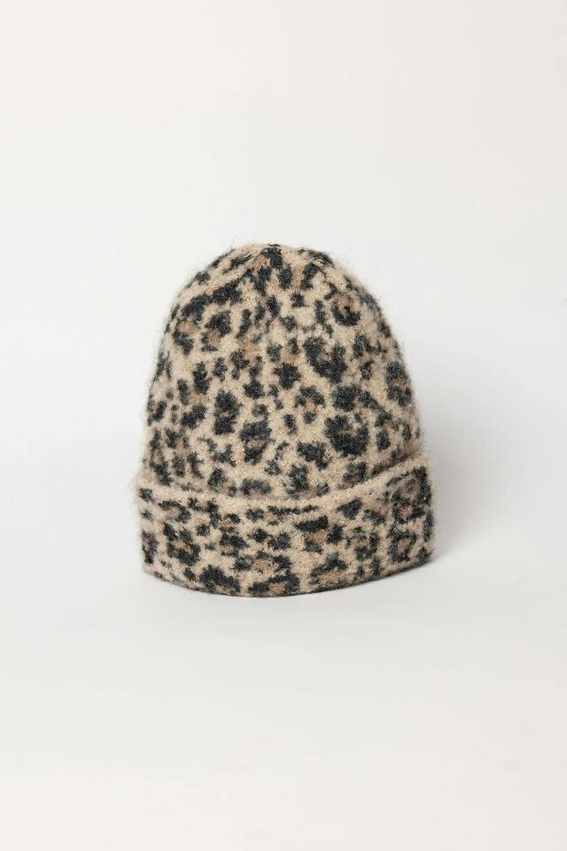Leopard Beanie