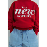 Maca Sweatshirt Tulip Red