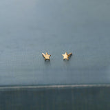 Tiny Star Stud Earrings