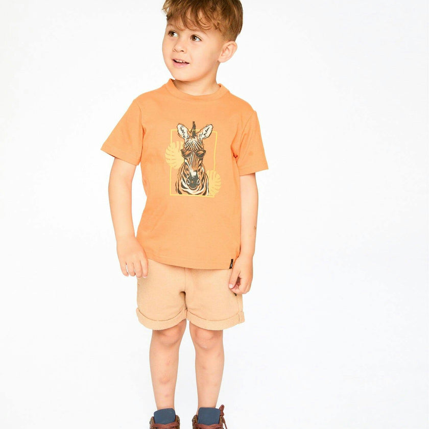 Organic Cotton Short Sleeve T-Shirt Orange