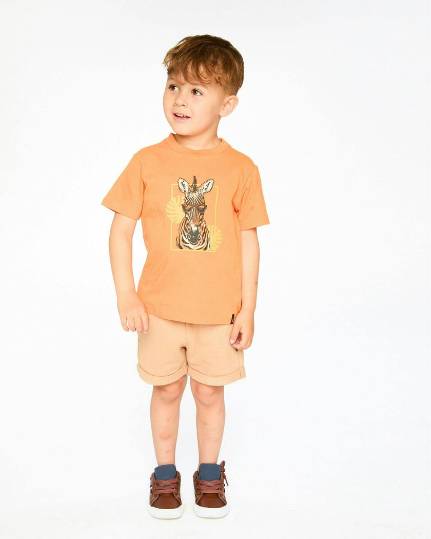 Organic Cotton Short Sleeve T-Shirt Orange