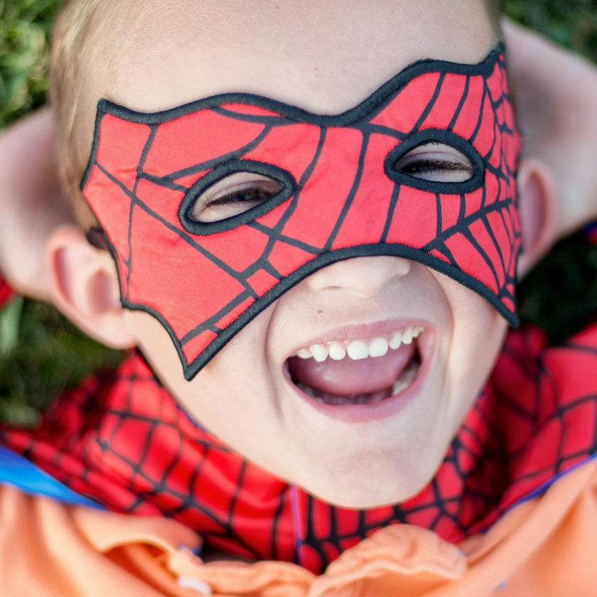 Spider Cape Set with Mask and Cuffs