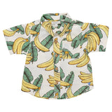 Boys Jack Shirt - Banana Leaves