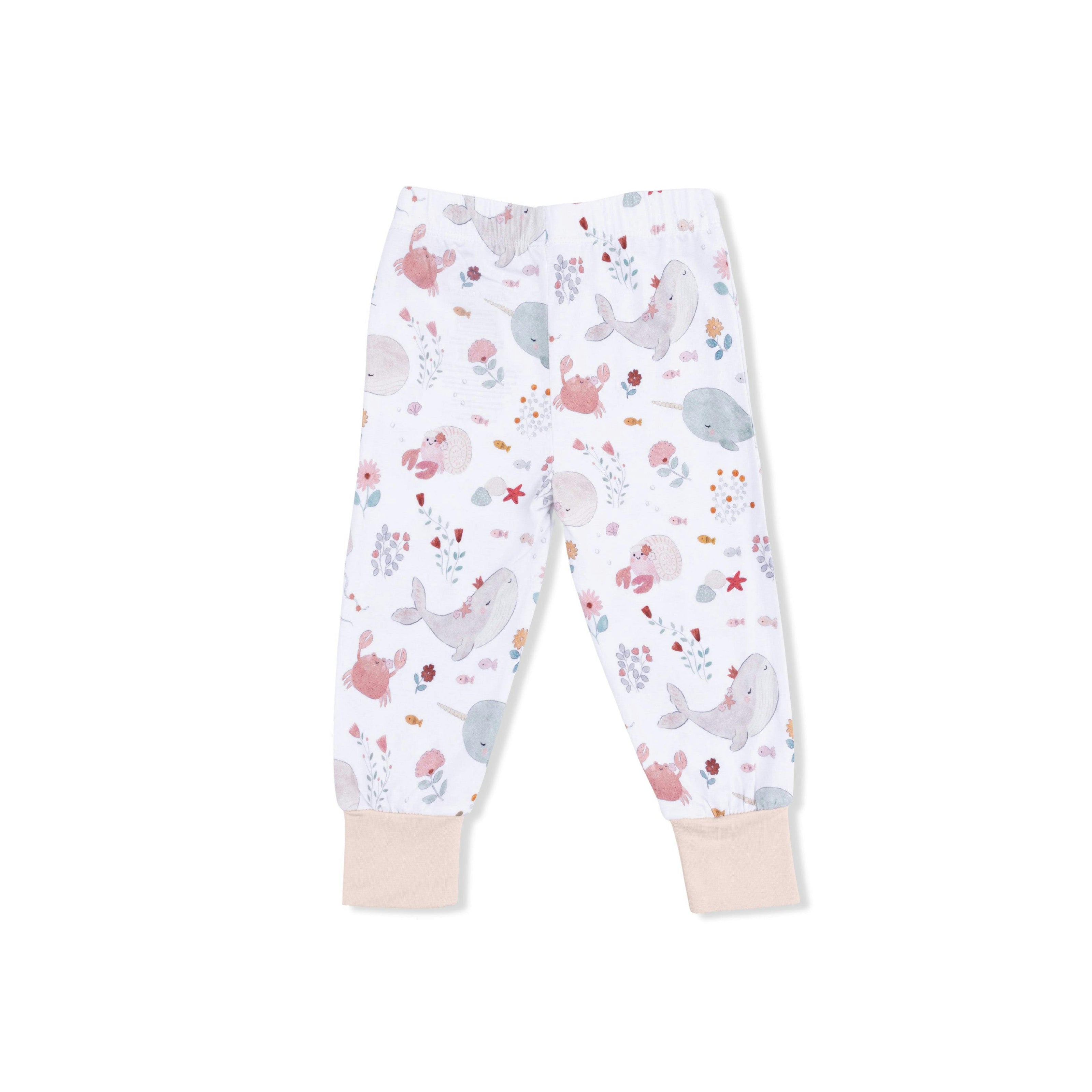 Garden Sea Creatures - Short Sleeve Loungewear Set