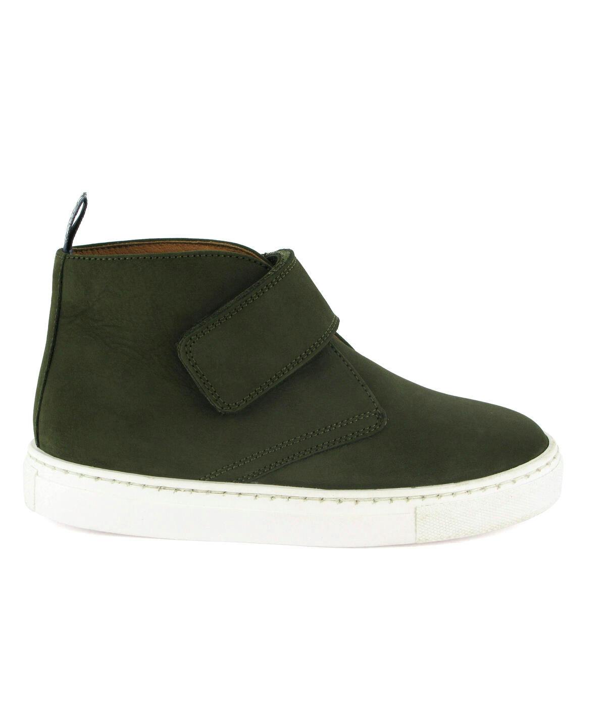 Sneaker Boots - dark green nubuck