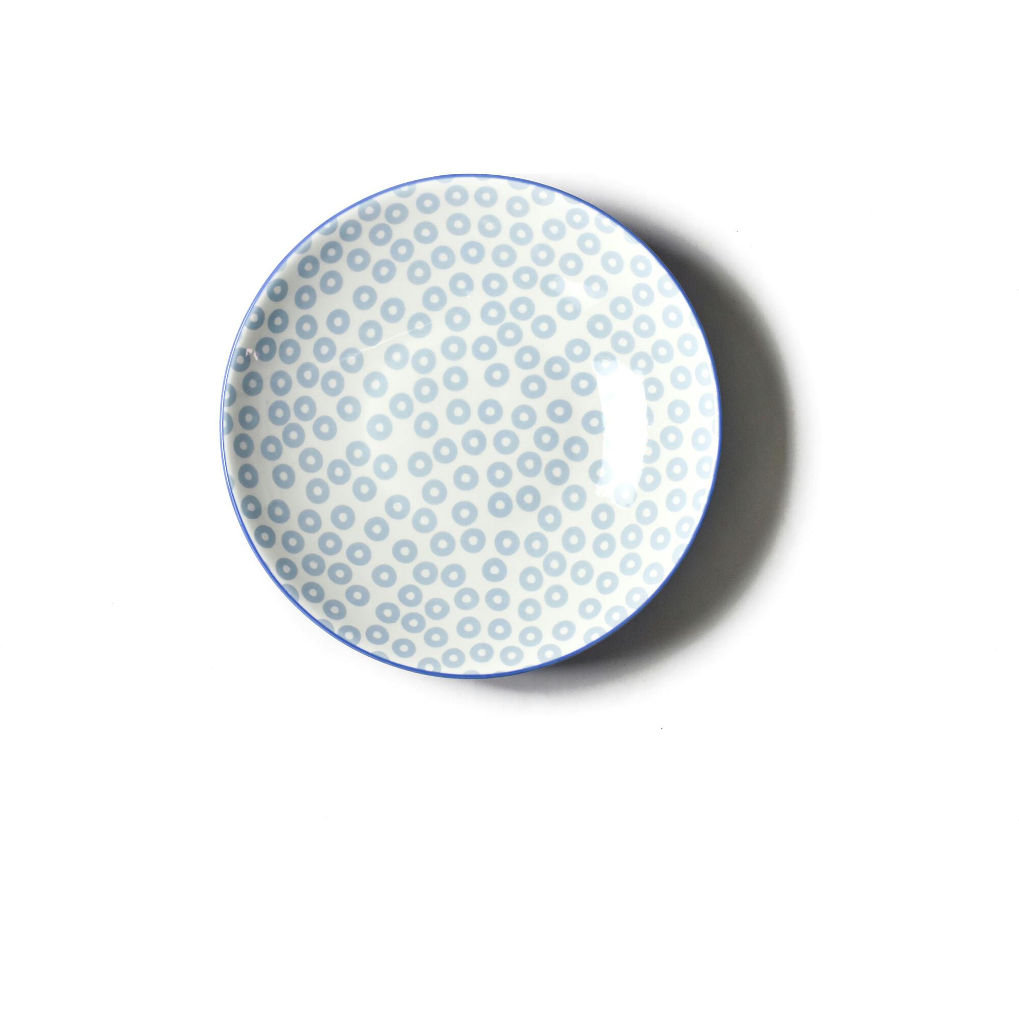 Iris Blue Burst Pip Mix Pasta Bowls
