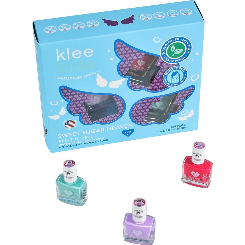 Sweet Sugar Heaven 3-Piece Water-Based Nail Polish Set