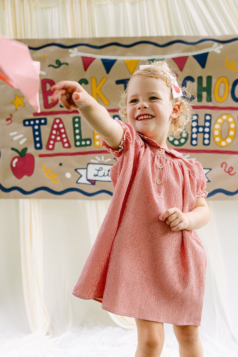 Libby Dress - Red Gingham