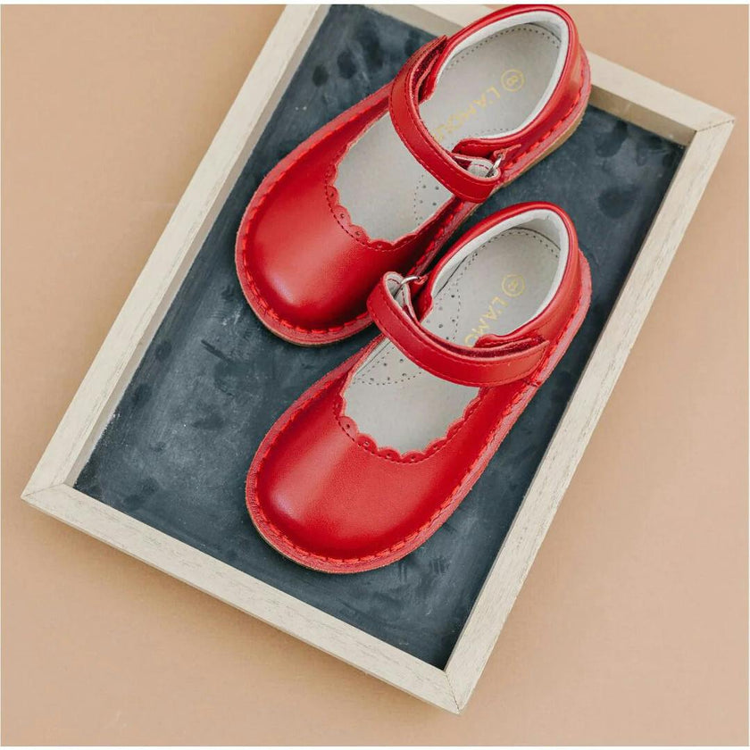 Caitlin Scalloped Mary Jane