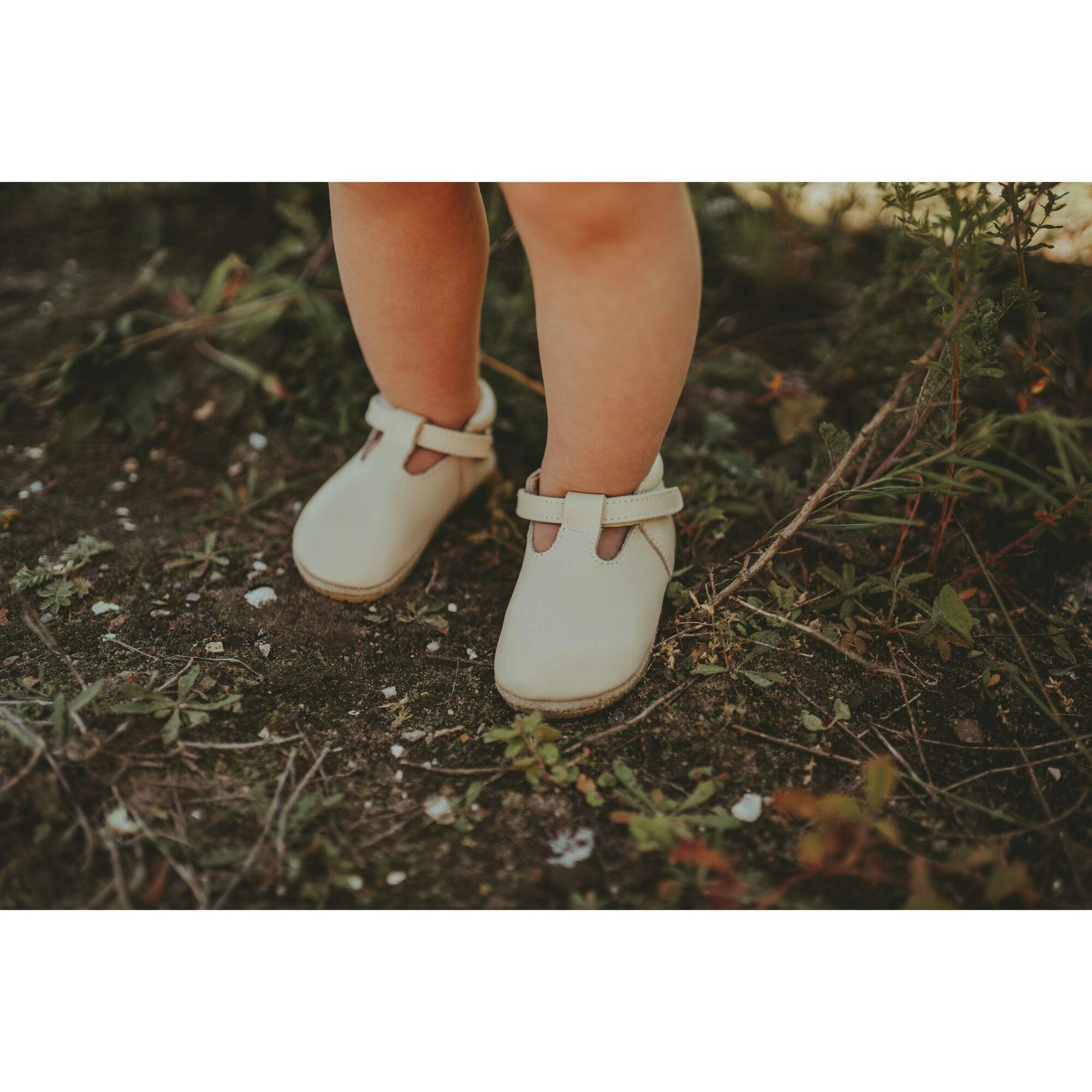 Elia Leather T-Bar Shoes