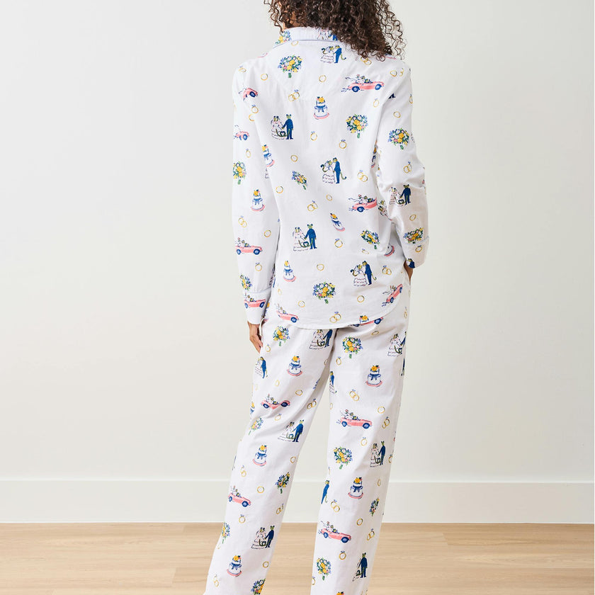 Happily Ever After - Long PJ Set - Cloud