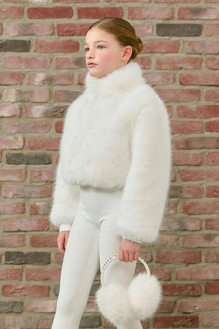 Faux Fur Crop Jacket