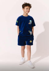 Space Patches Velour Set