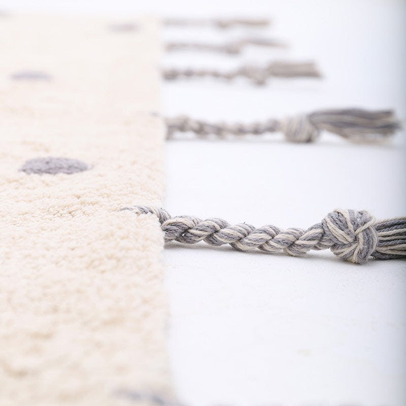 Numi Braided Tassel Rectangular Rug